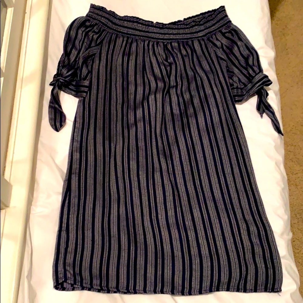 Off the Shoulder, Tunic Length Blouse